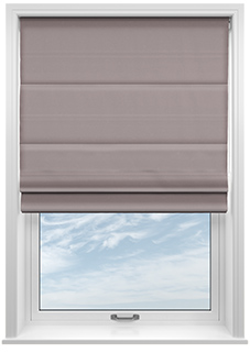 Ascot, Lavender - Roman Blind